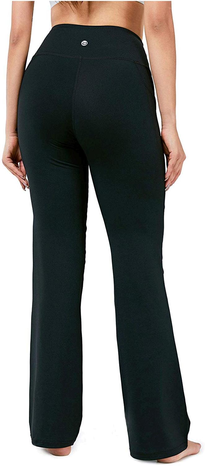 women black bootcut yoga pants