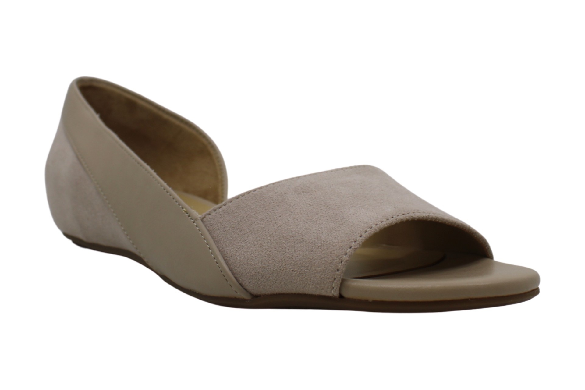 naturalizer peep toe flats