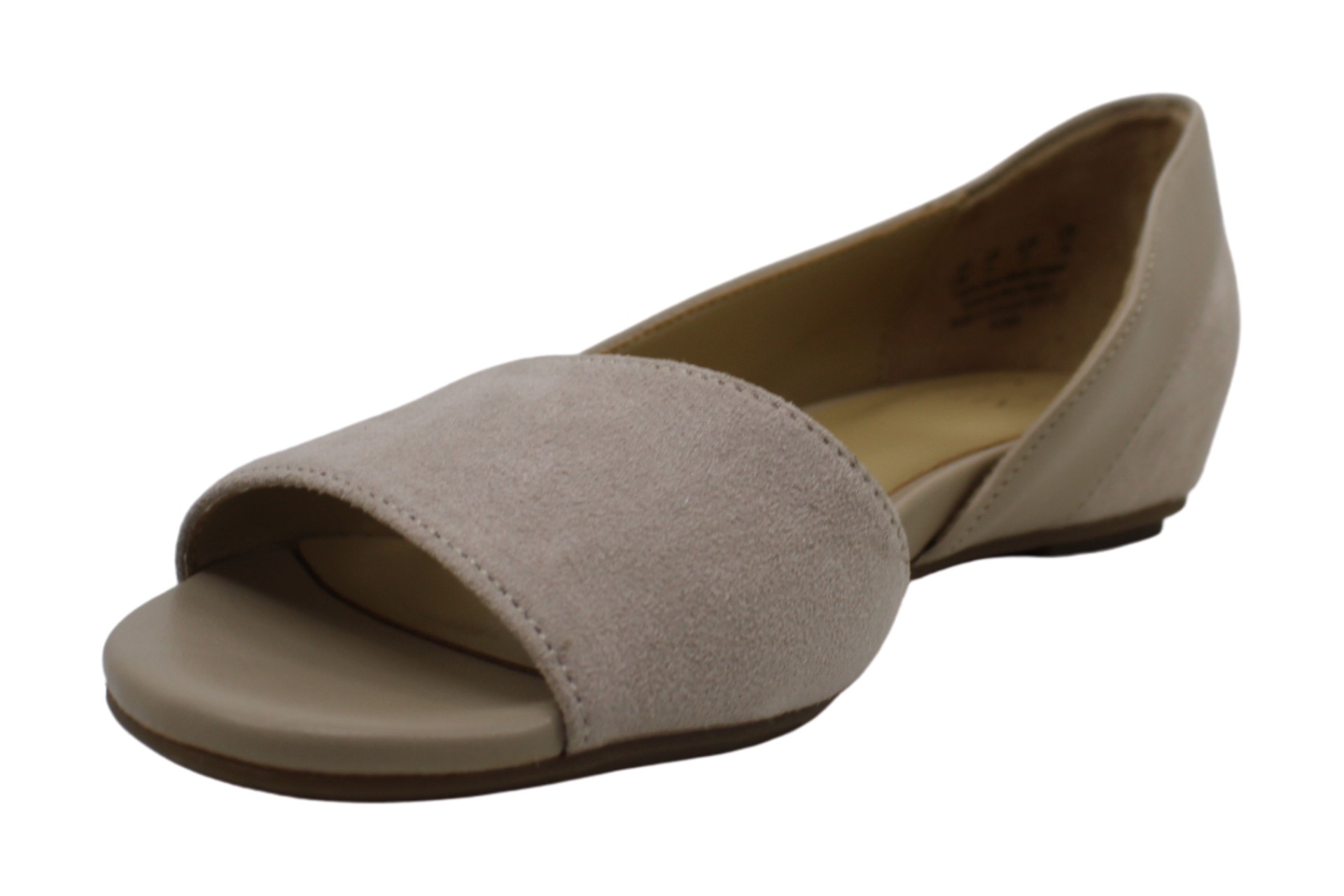 naturalizer peep toe flats