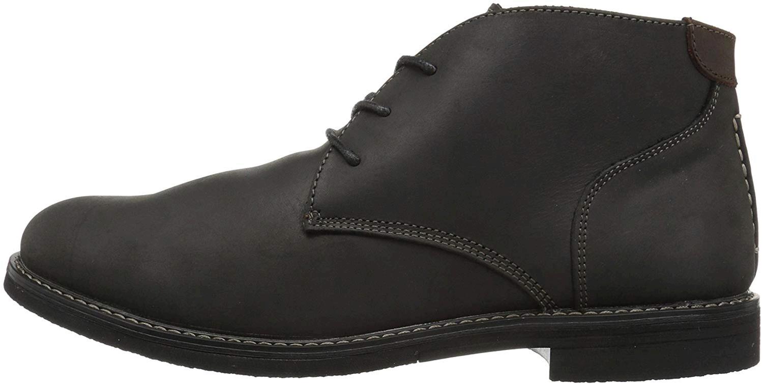 Nunn Bush Men's Lancaster Plain Toe Chukka Boot, Black, Size 9.5 dw3Y ...