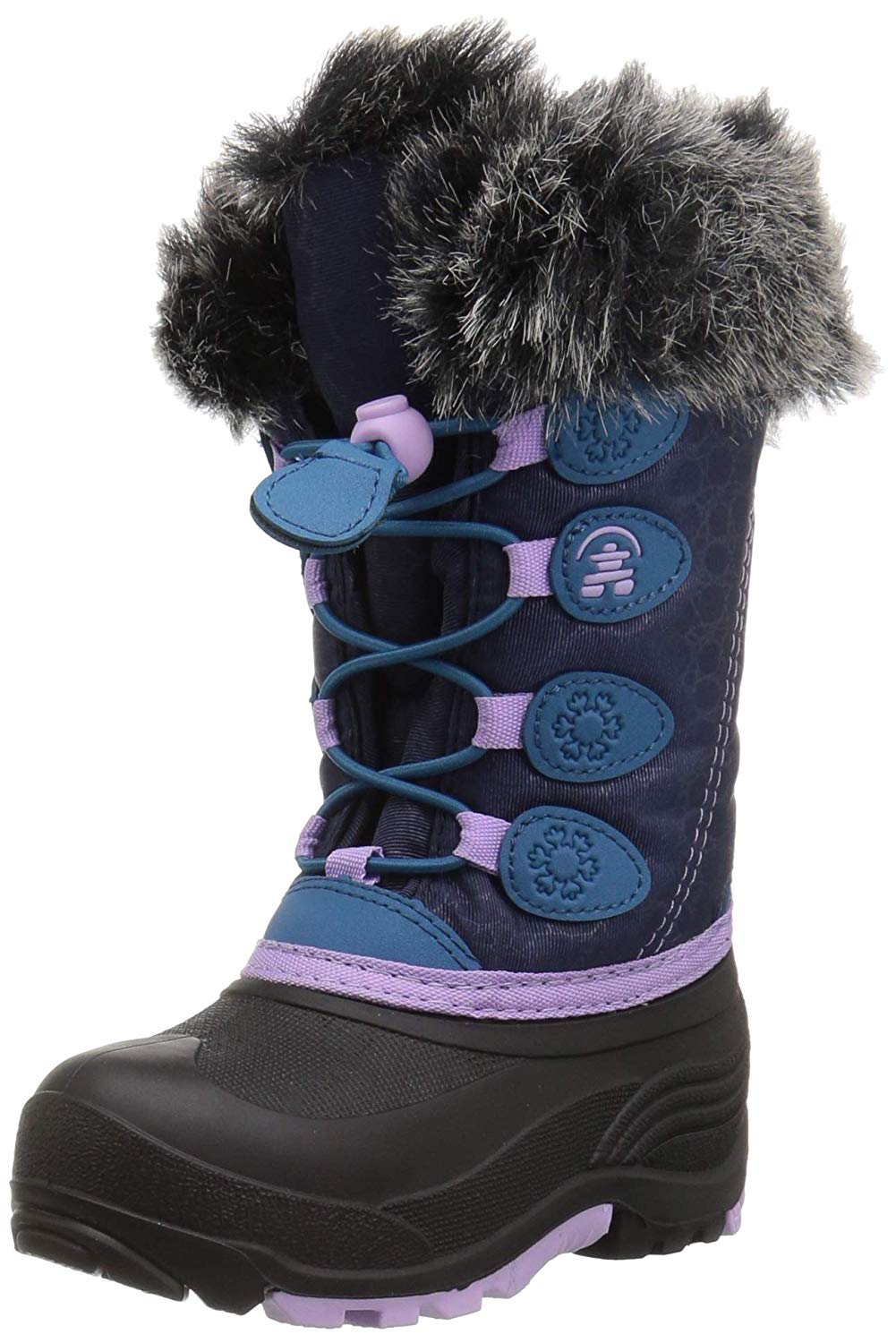 Kamik Kids' Snowgypsy Snow Boot,, Navy/Teal, Size 9.0 ivXy | eBay