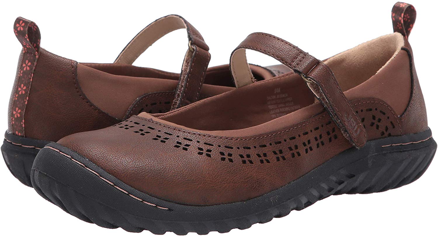 comfortable brown flats