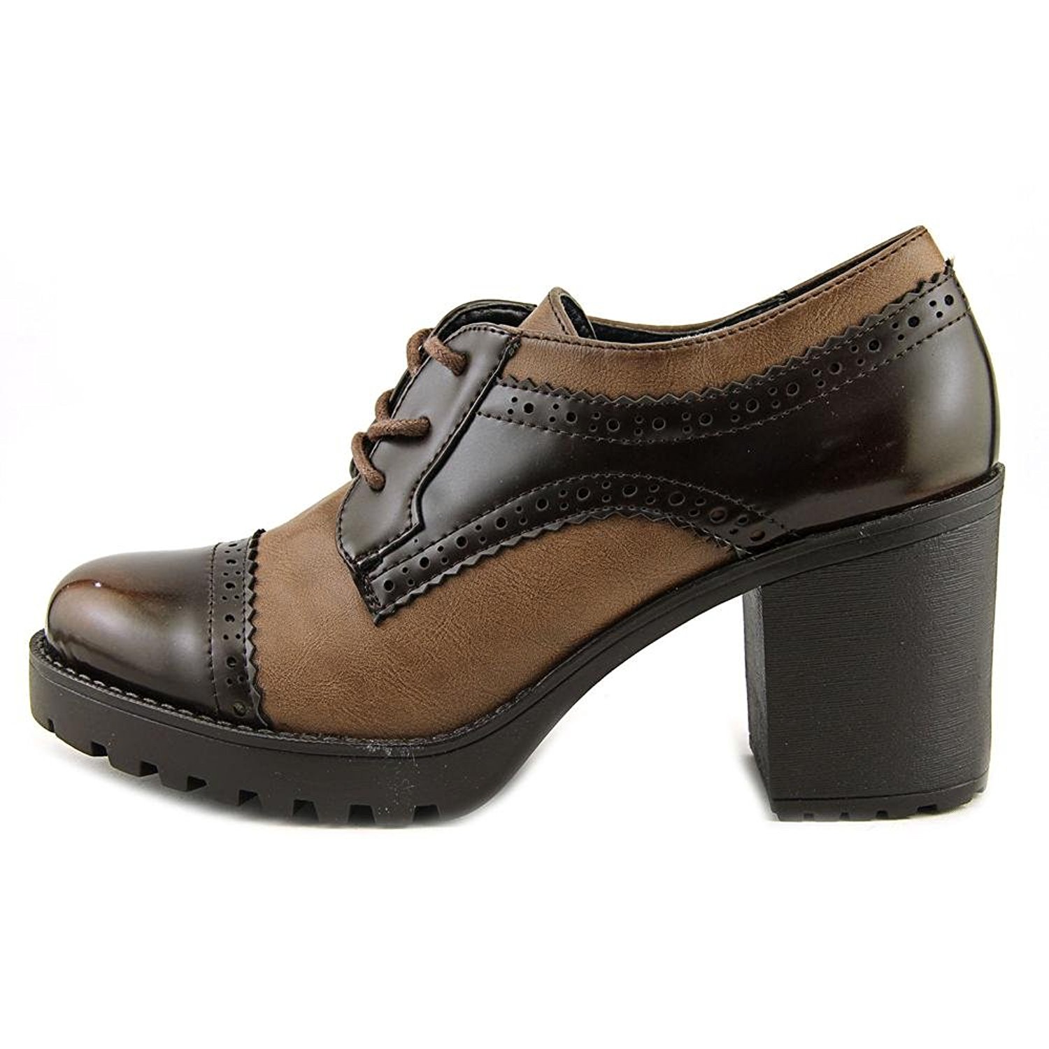 DOLCE by Mojo Moxy Womens rosemary Cap Toe Mules Brown Size 10.0 DOLCE by Mojo Moxy Womens rosemary Cap Toe Mules Brown Size 10.0