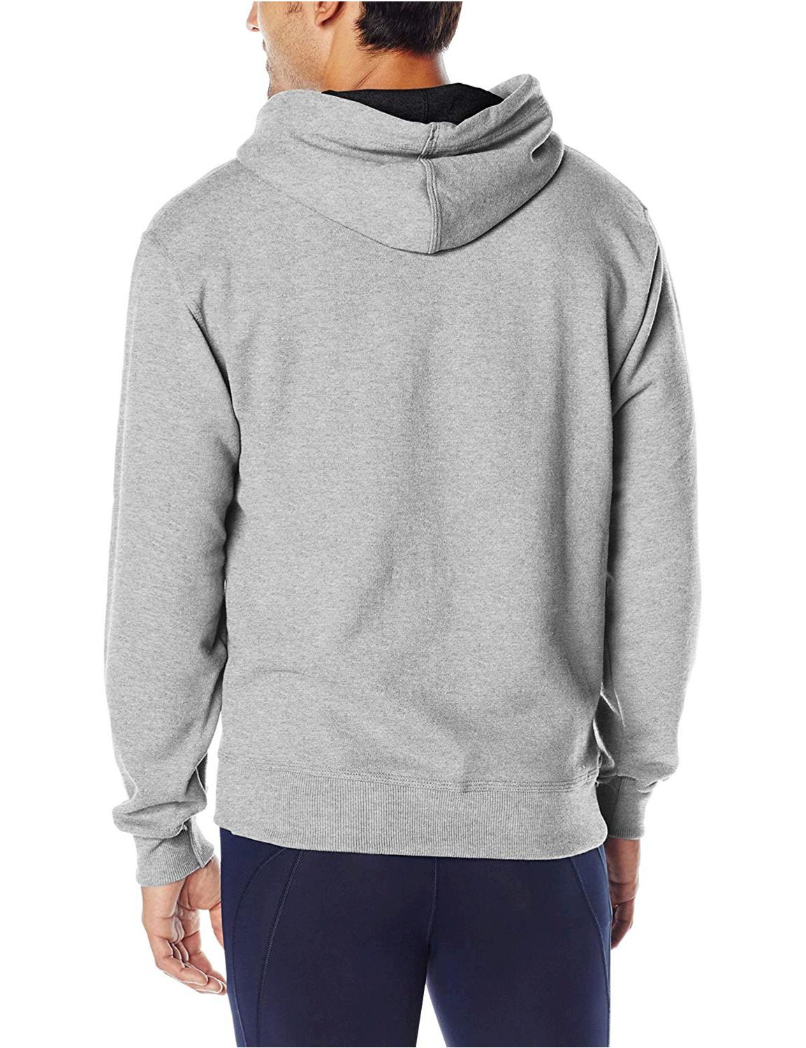 Champion Men's Powerblend Pullover Hoodie, Oxford, Oxford Gray, Size XX ...
