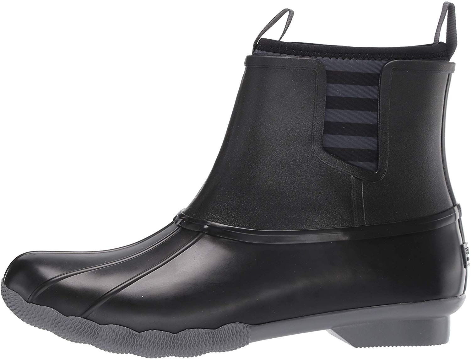 SPERRY Women's Saltwater Chelsea Rubber Boots, Black, Size 9.0 h0Zn | eBay