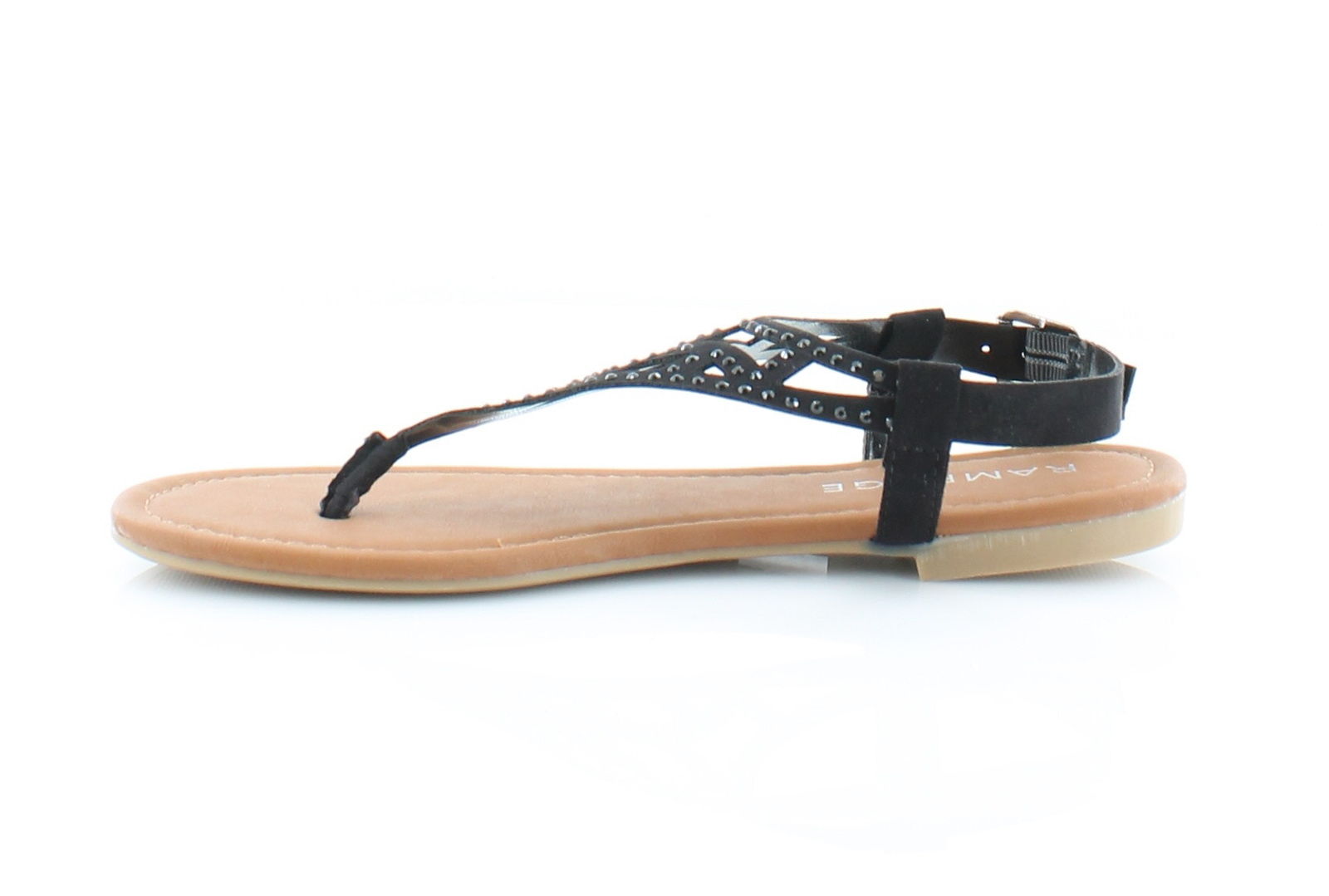 Rampage Womens Pattie Split Toe Casual TStrap Sandals Rampage Womens Pattie Split Toe Casual TStrap Sandals