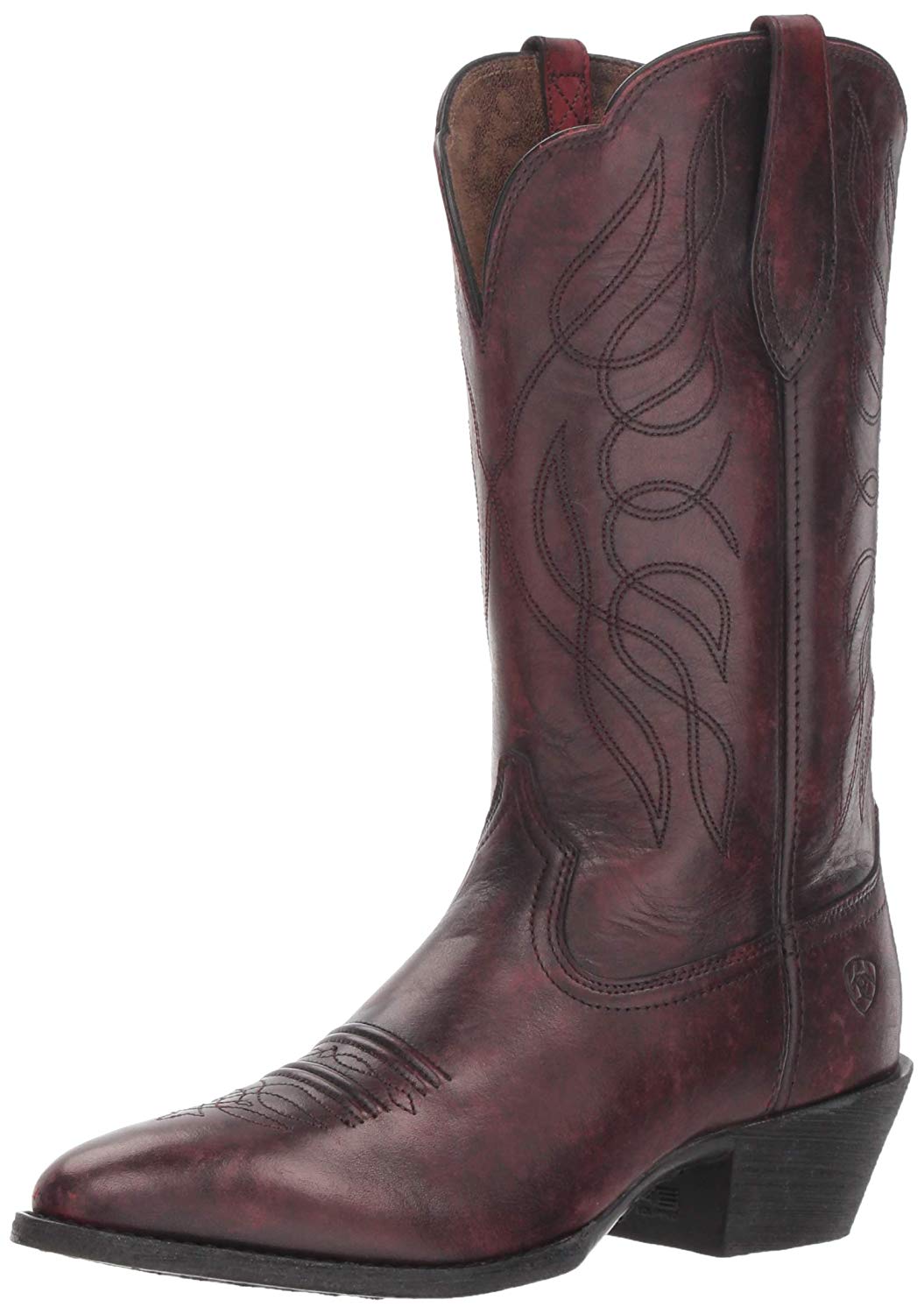 ARIAT Men's Heritage Western R Toe Boot, Ombre Red, Size 8.5 cvIg | eBay
