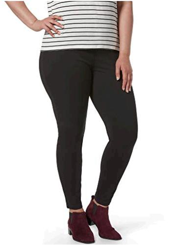 HUE Women's Ultra Soft High Waist Denim Leggings, black,, Black, Size X- Large 76 | eBay