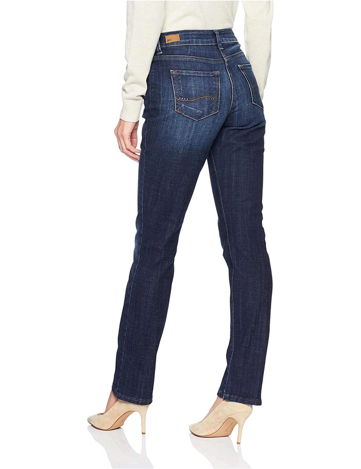 LEE Women's Secretly Shapes Regular Fit Straight Leg Jean,, Bewitched ...