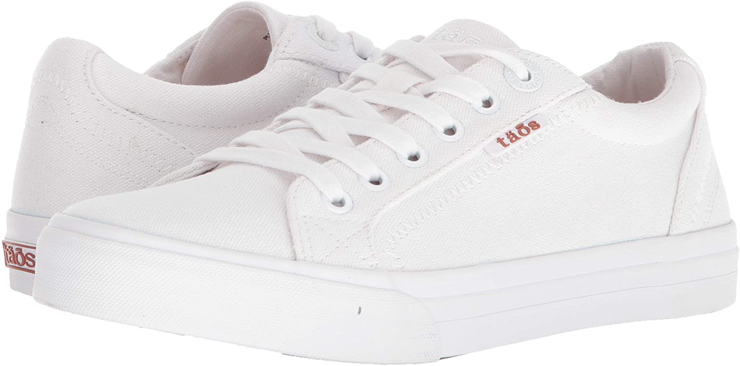 Taos Footwear Women's Plim Soul Sneaker, White, Size 7.0 tgaw ...