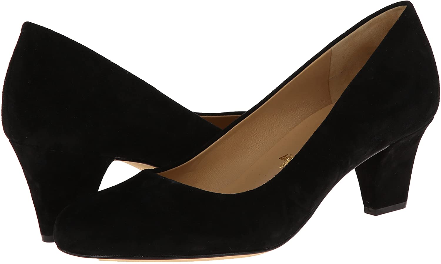 Trotters Womens Penelope Closed Toe Classic Pumps, Black Suede, Size 7. ...