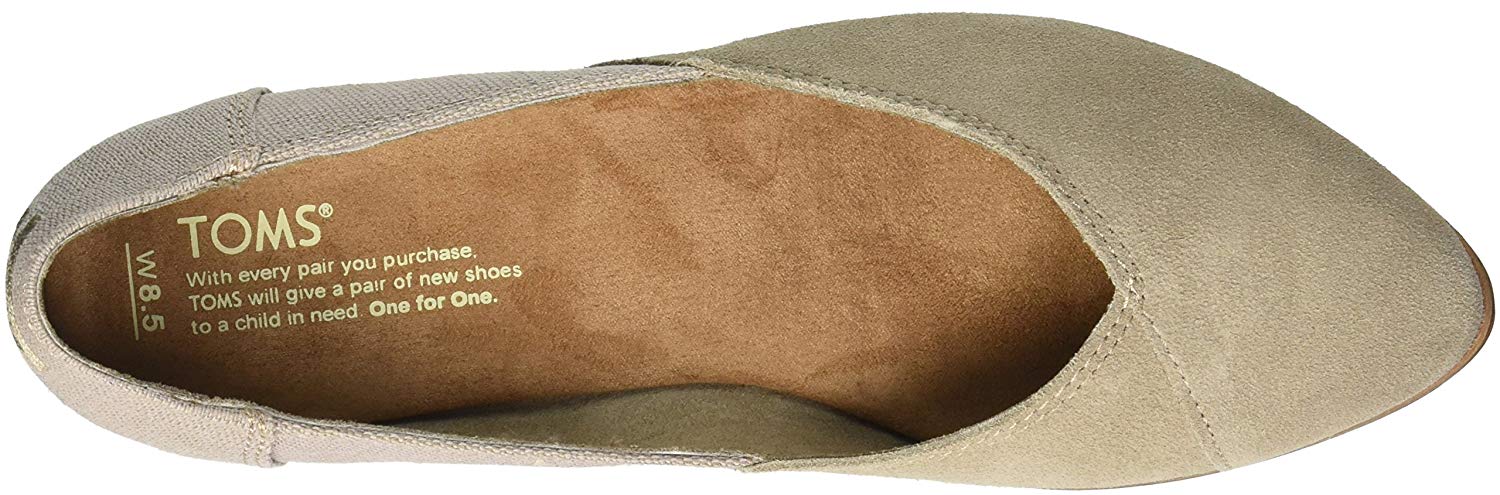 toms canvas ballet flats