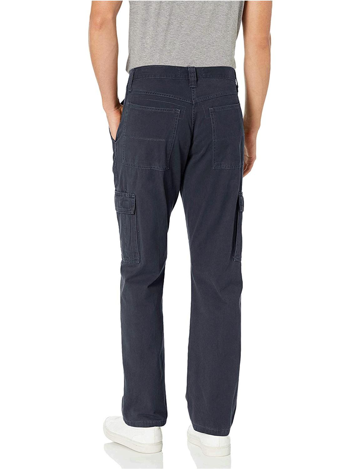 wrangler men's classic twill relaxed fit cargo pant