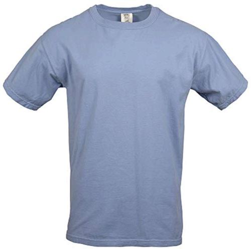 Comfort Colors Men's Adult Short Sleeve Tee, Style, Washed Denim, Size ...