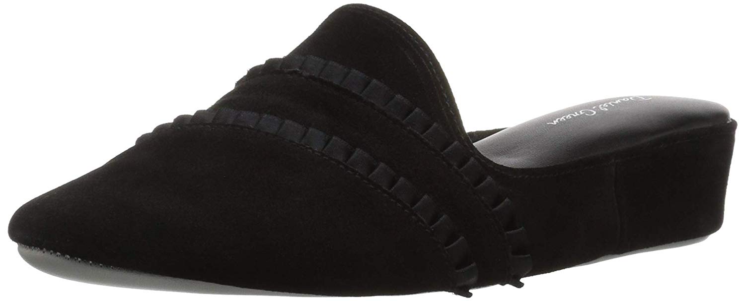 daniel green women's leather slippers 
