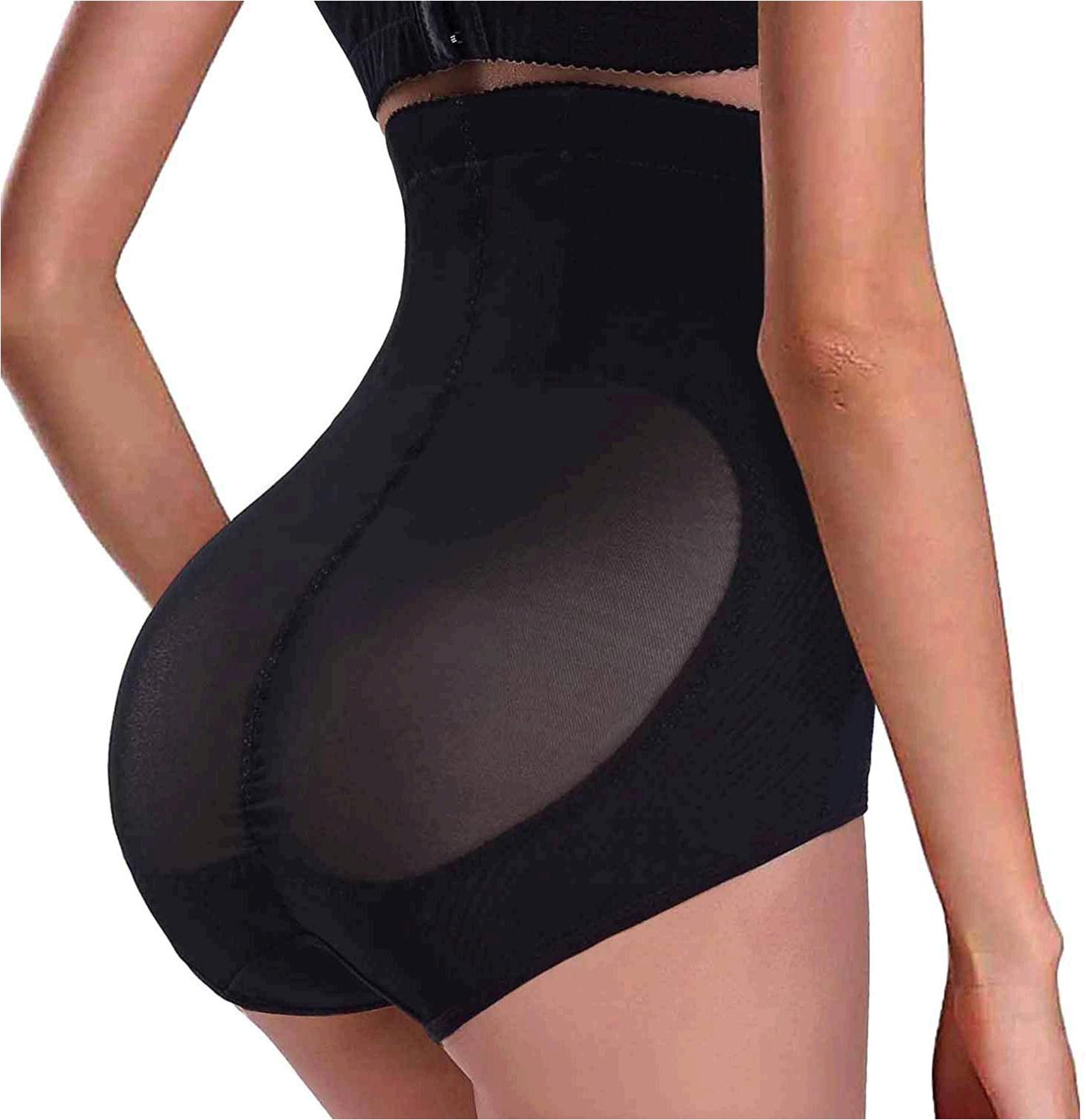 Nebility Women Butt Lifter Shapewear Hi Waist Double Tummy Black Size Medium Ebay 