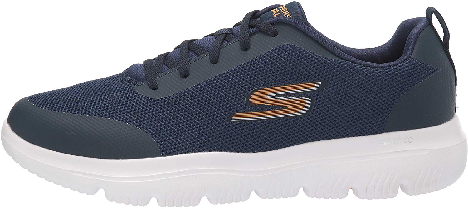 skechers go walk 5.5 mens orange