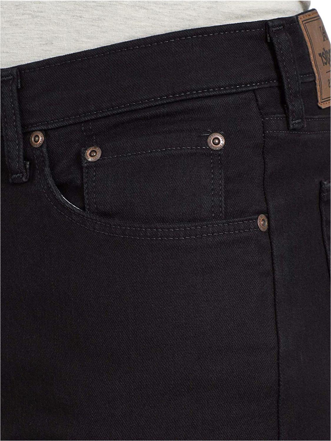 Wrangler Authentics Men's Classic 5-Pocket Relaxed, Black Flex, Size ...