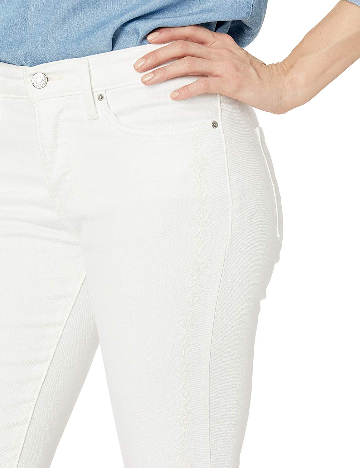 levis white skinny jeans