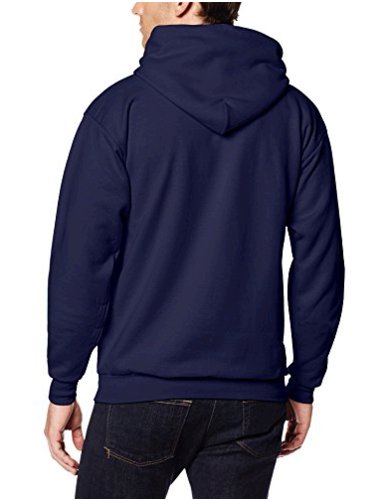 mens pullover ecosmart fleece hooded sweatshirt