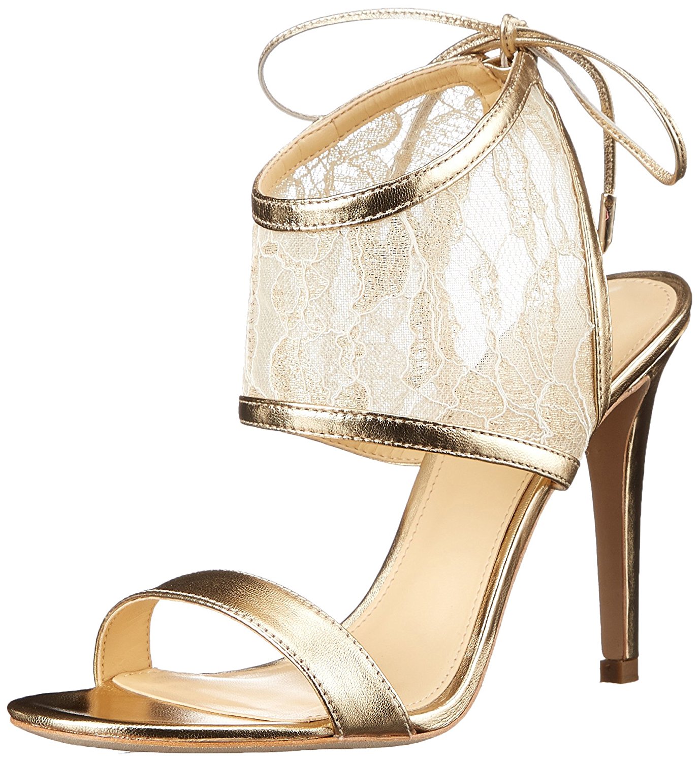 Ivanka Trump Womens DAZA Open Toe Bridal Strappy BeigeGoldPlatino Size 60 i Ivanka Trump Womens DAZA Open Toe Bridal Strappy BeigeGoldPlatino Size 60 i