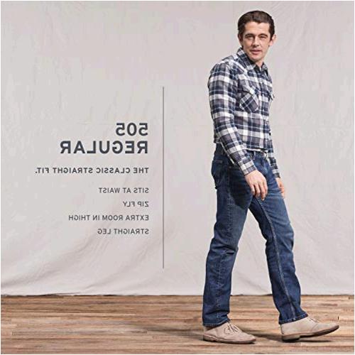 Levi's Men's 505 Regular Fit Jeans, Native Cali,, Native Cali, Size 40W ...