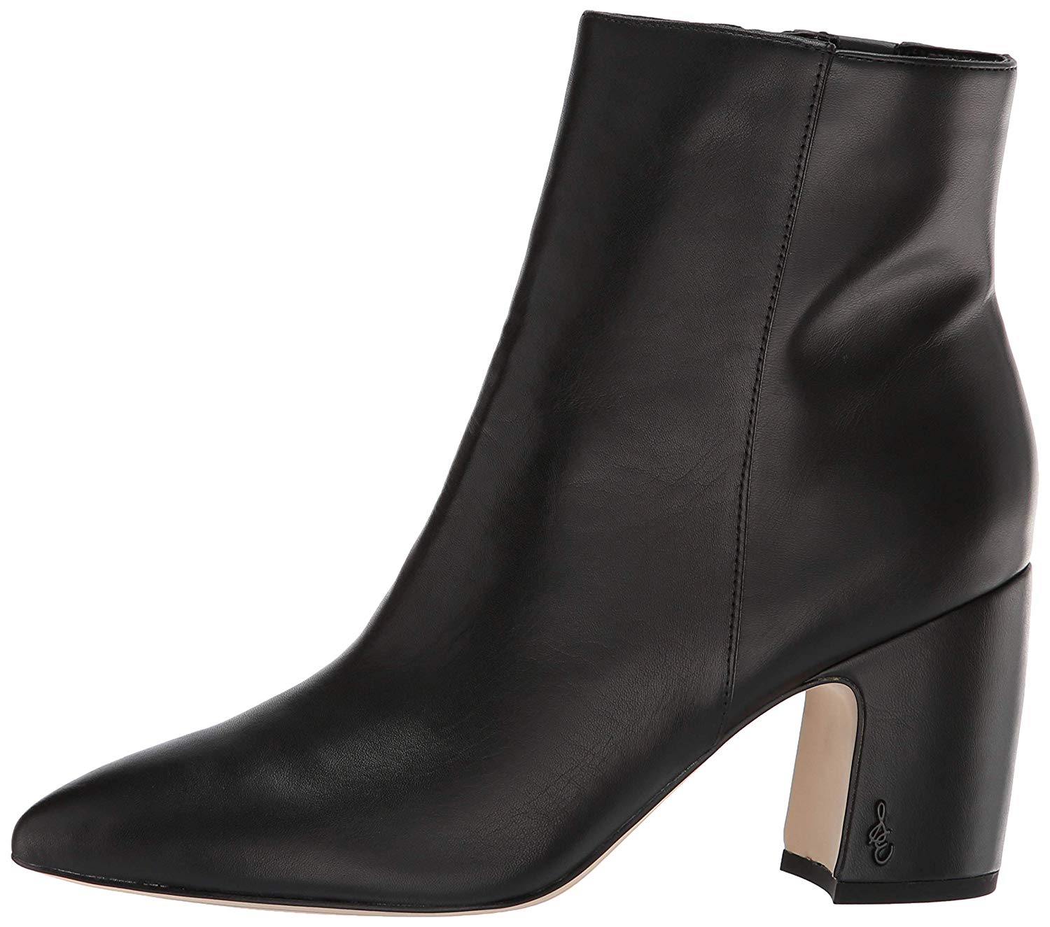 sam edelman hilty leather block heel booties