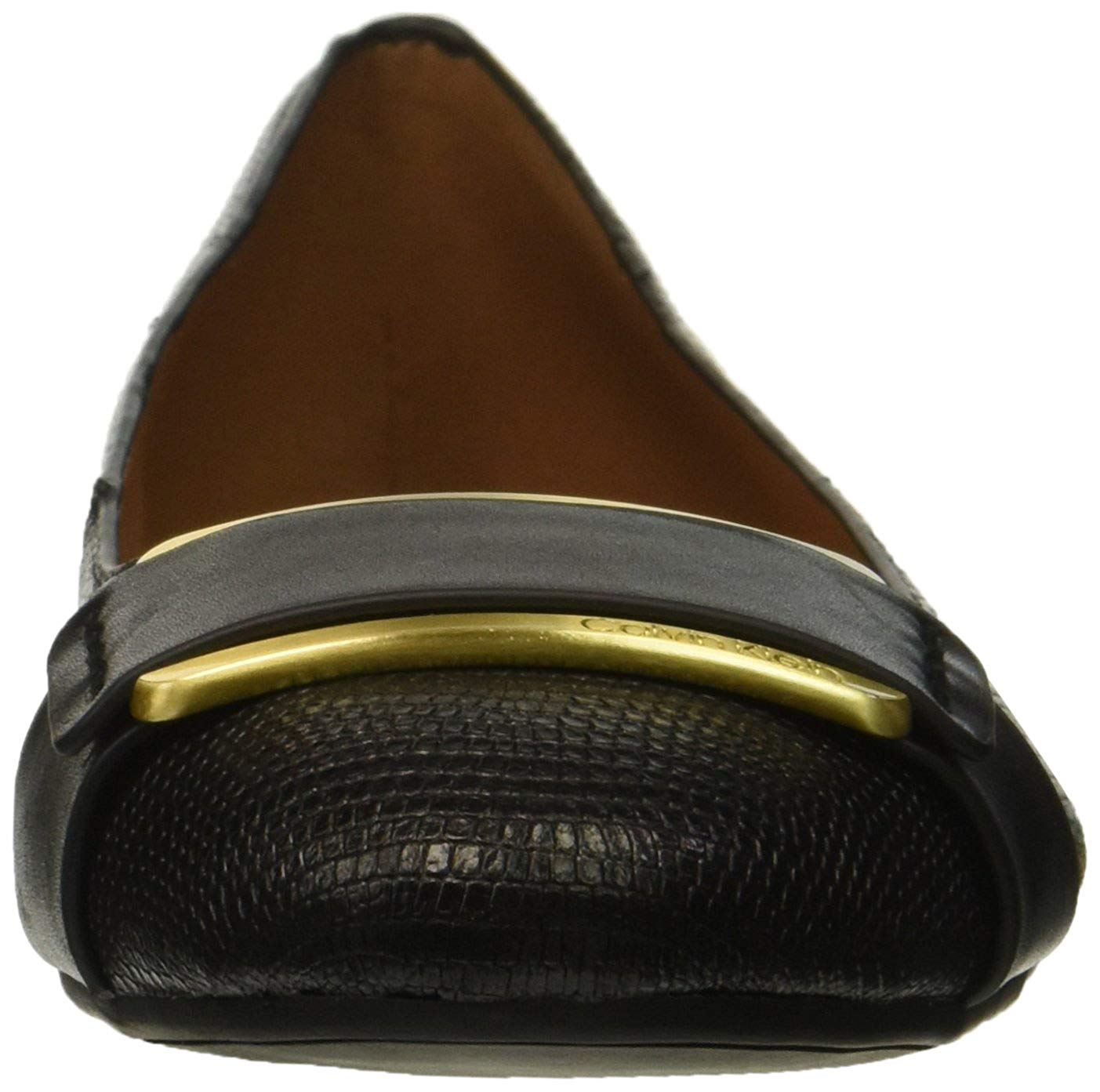 calvin klein black flats