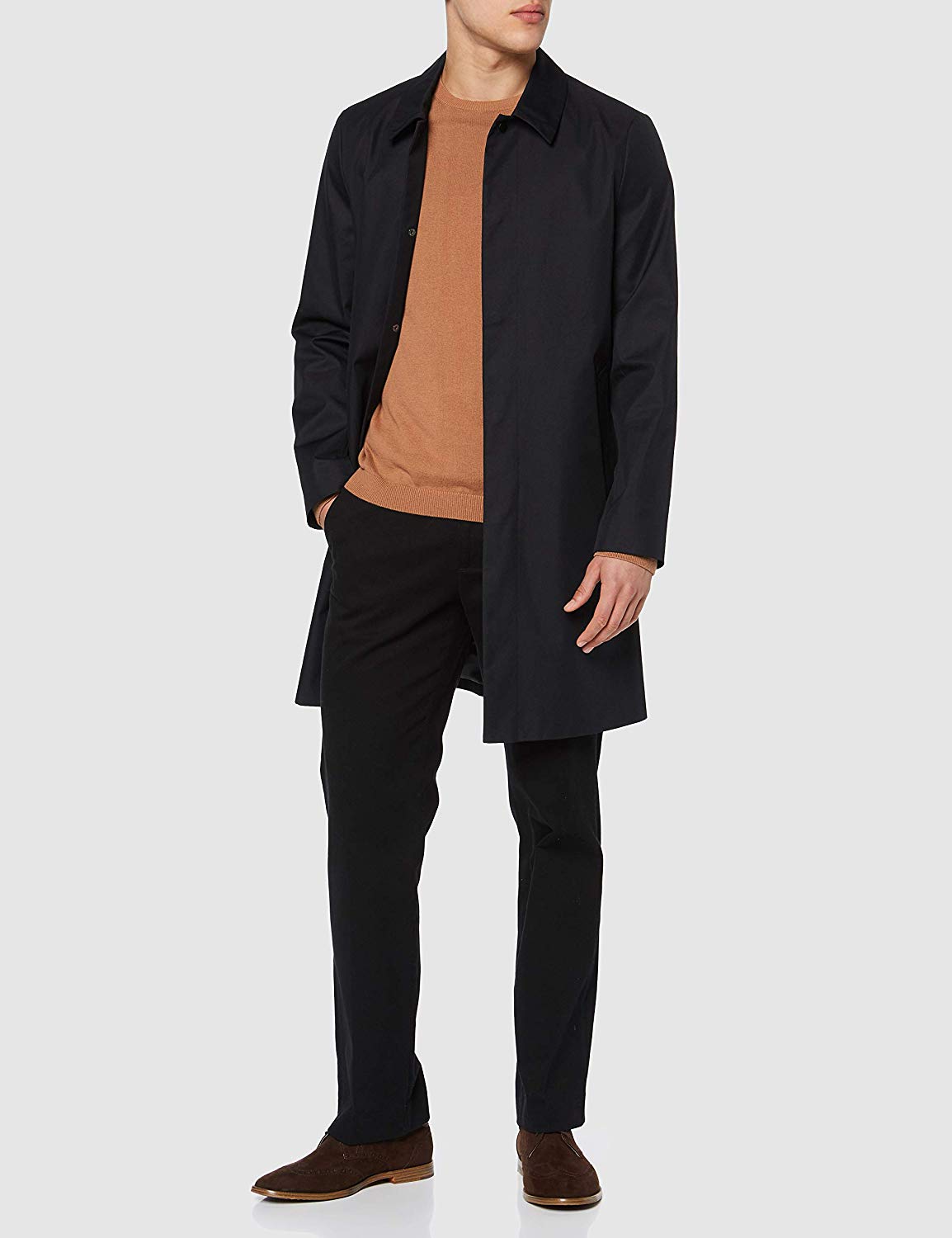 Mens Suede-Look Brogue Shoes find Brand