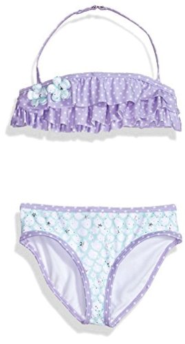 Jantzen Little Big Girls Sirena Traje De Bano Sirena Lavanda 1 Talla 4 0 V6km Ebay