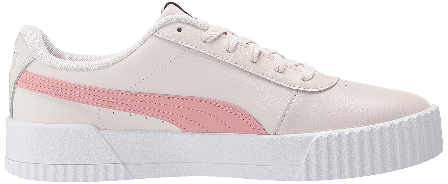 Puma Women's Shoes Carina L Low Top Lace Up Fashion Sneakers, Pink ...
