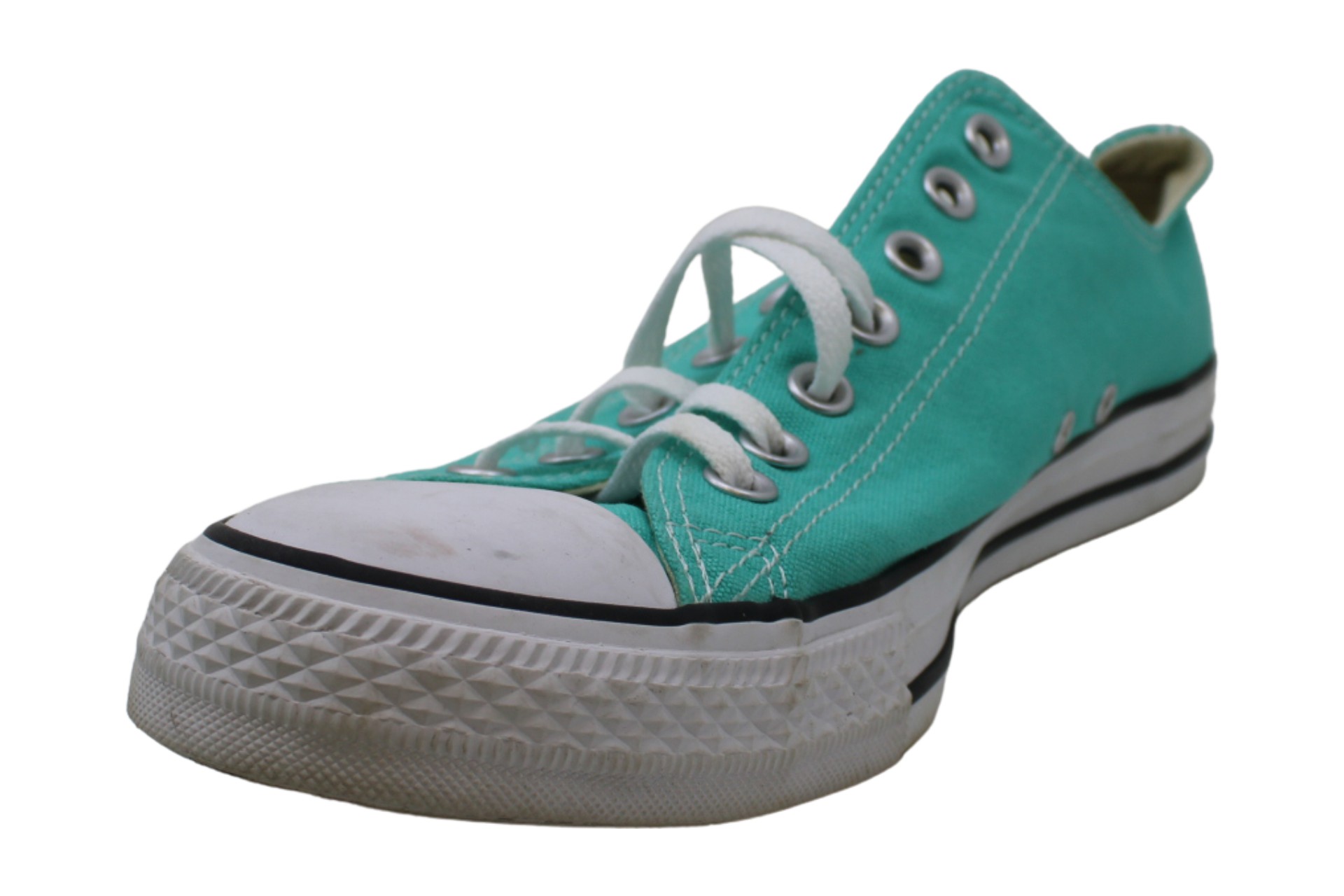 black lace up converse
