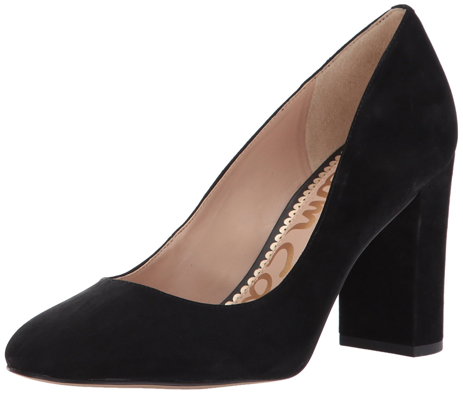 sam edelman black suede pumps