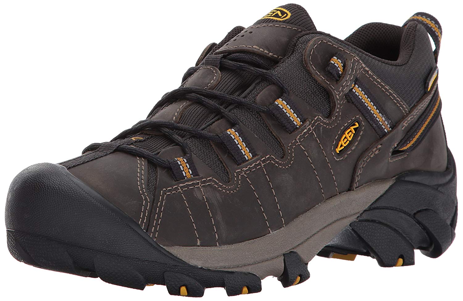 Keen Mens Targhee 2 Low Top Lace Up Trail Running, Raven/Tawny Olive ...