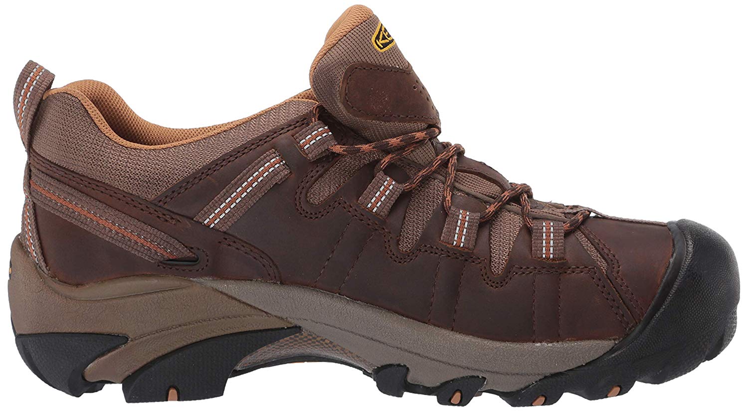 Keen Mens Targhee 2 Low Top Lace Up Trail Running Shoes, Brown, Size 11 ...