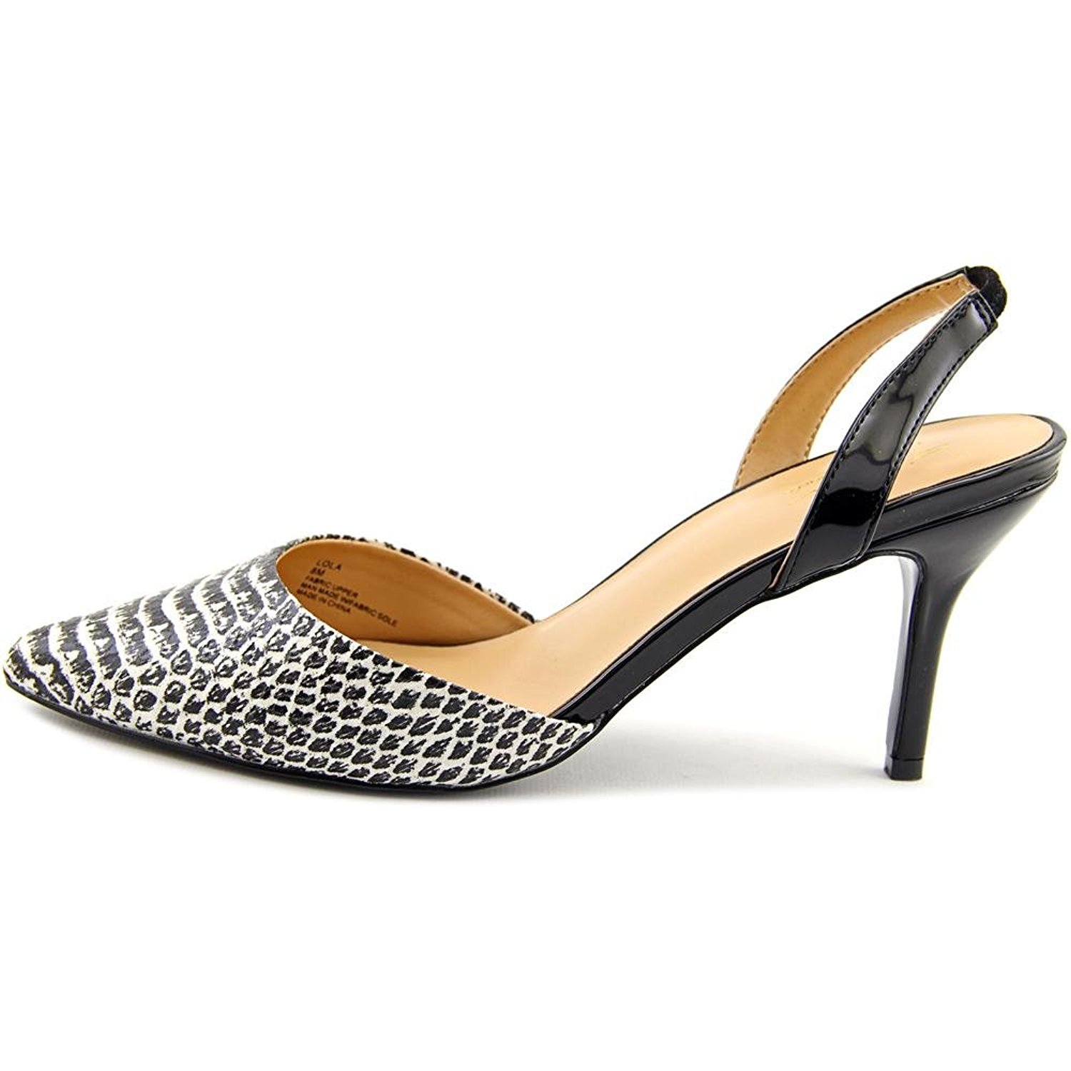 Thalia Sodi Womens Lola Pointed Toe SlingBack Classic Pumps Black Size 9.5 Thalia Sodi Womens Lola Pointed Toe SlingBack Classic Pumps Black Size 9.5