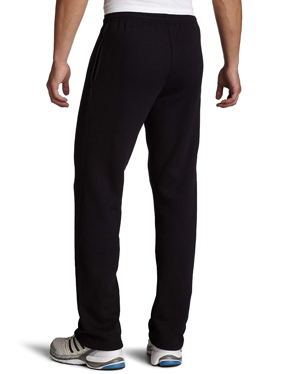 Russell Athletic Men's Dri-Power Open Bottom Sweatpants, Black, Size X ...