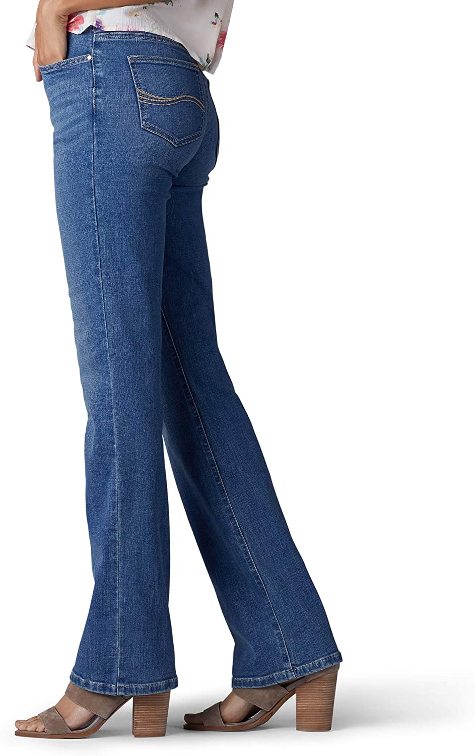 LEE Women's Flex Motion Regular Fit Bootcut Jean, Majestic,, Majestic ...