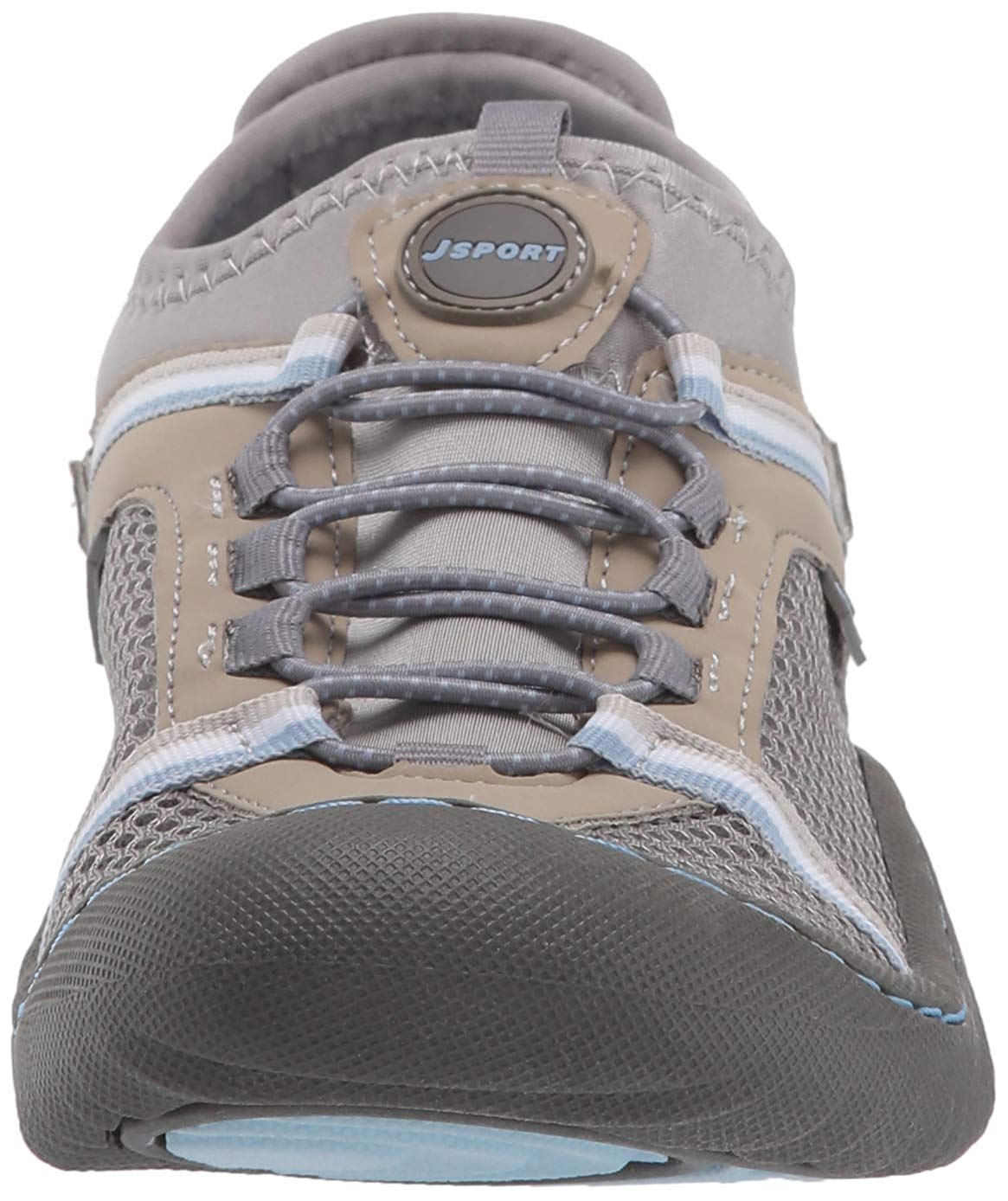 JSport by Jambu Women's Tahoe Max Sneaker, Grey/Stone Blue, Size 7.5 ...