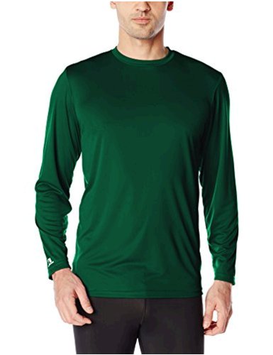 Russell Athletic Men's Long Sleeve Performance Tee,, Dark Green, Size ...
