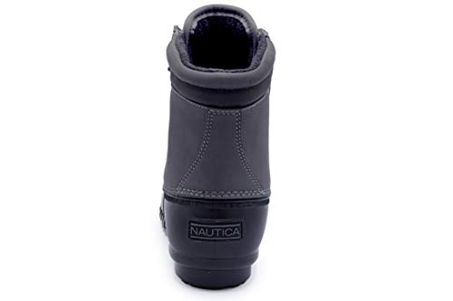 nautica black duck boots