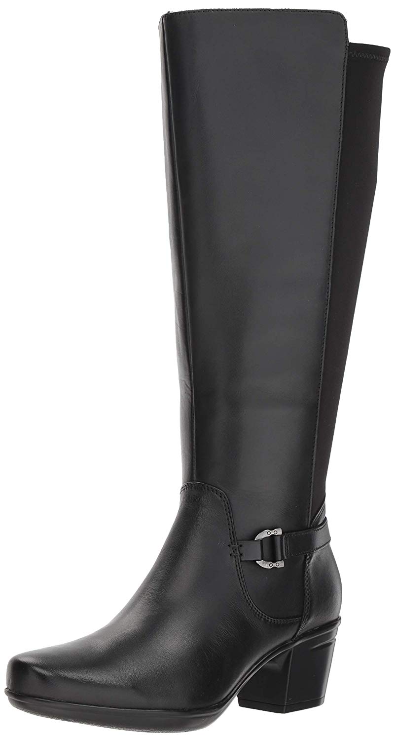 clarks emslie wide calf boot