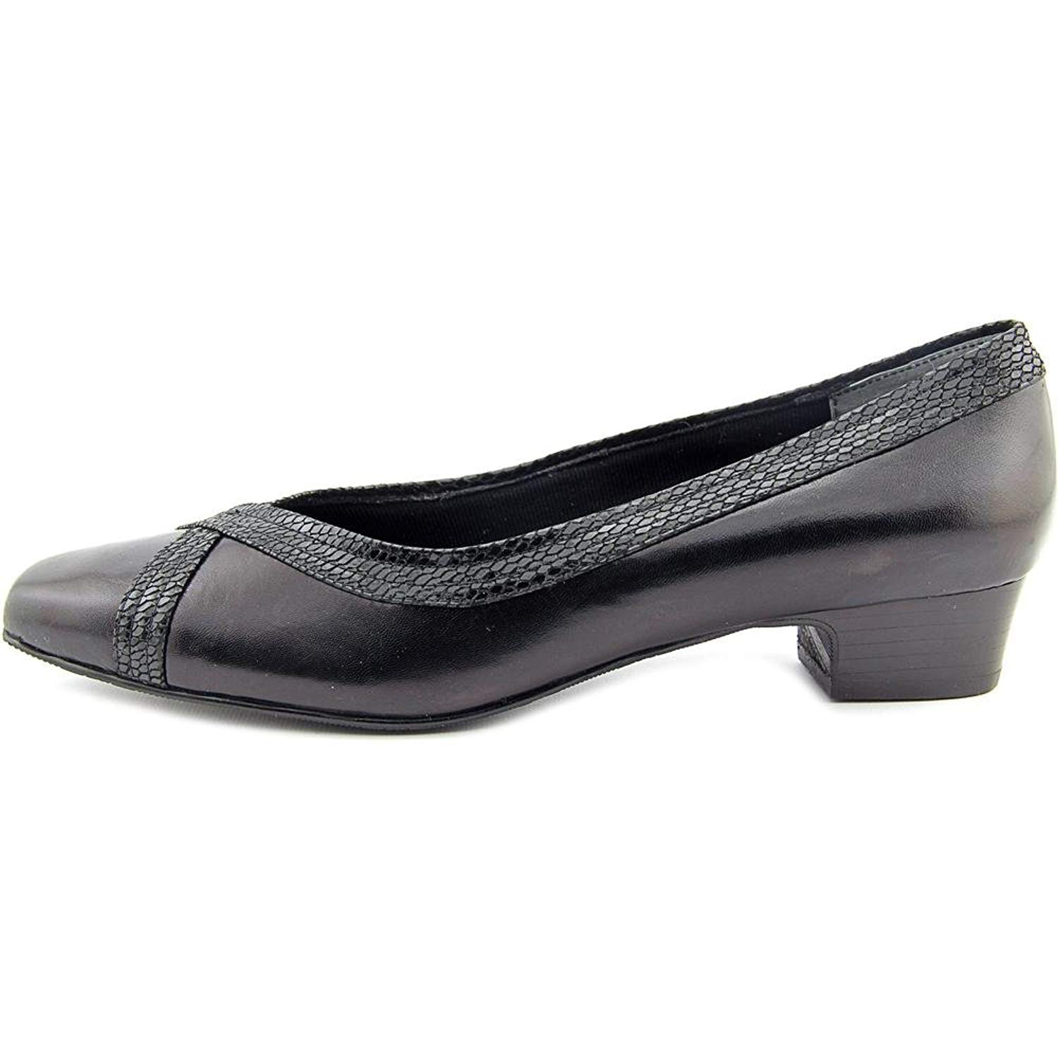 Mark Lemp Classics Womens Tracy Closed Toe Classic Pumps, navy leather ...