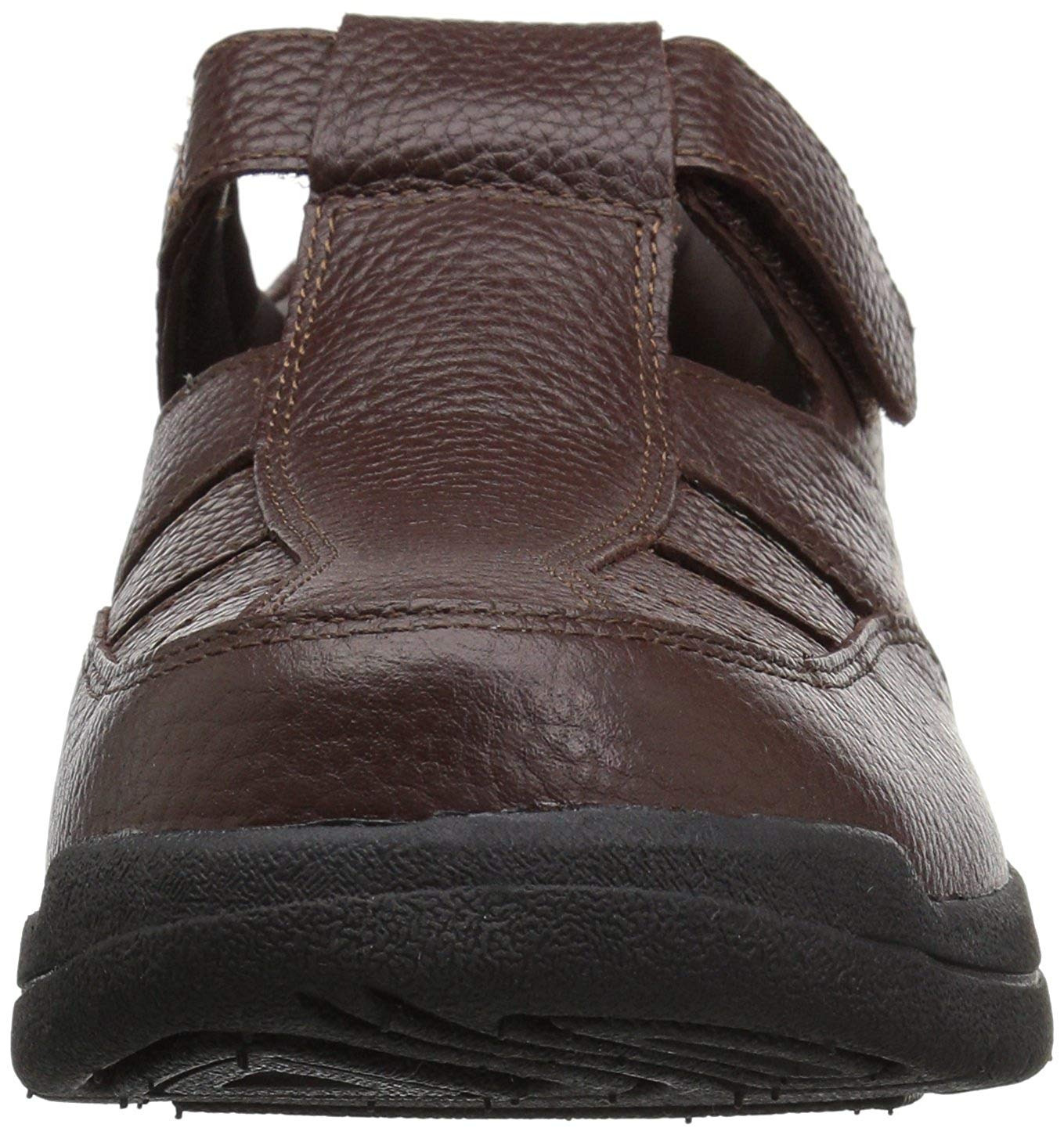 Propét Mens Bayport Closed Toe Fisherman Sandals, Brown, Size 10.0 gASe