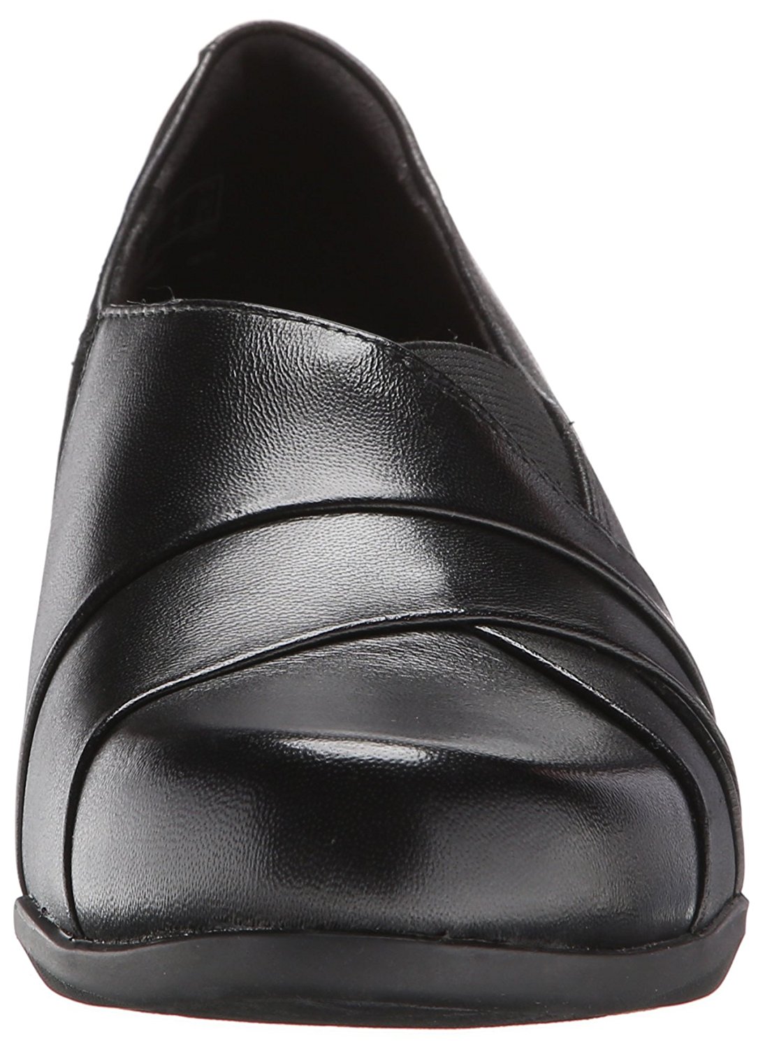 CLARKS Womens Rosalyn Adele Leather Closed Toe Classic, Black Leather ...