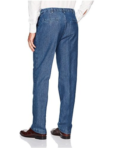 haggar denim expandable waist