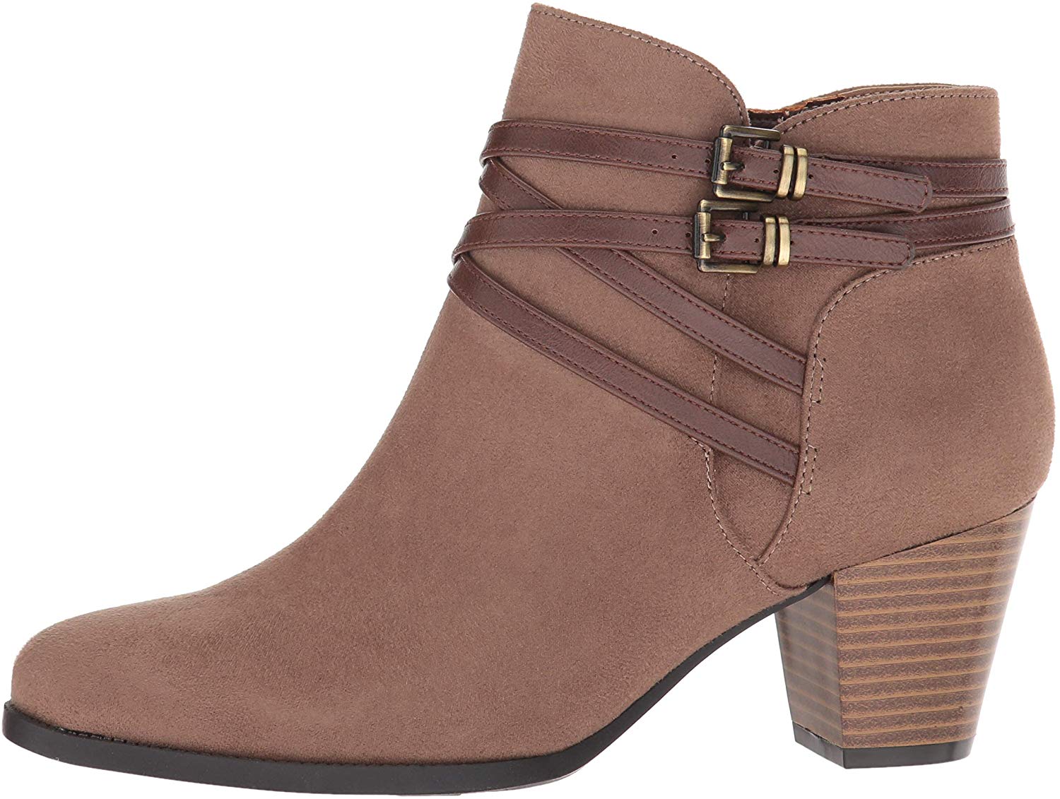 LifeStride Women's Jezebel Ankle Bootie Boot, Tan, Size 7.5 s4Si | eBay