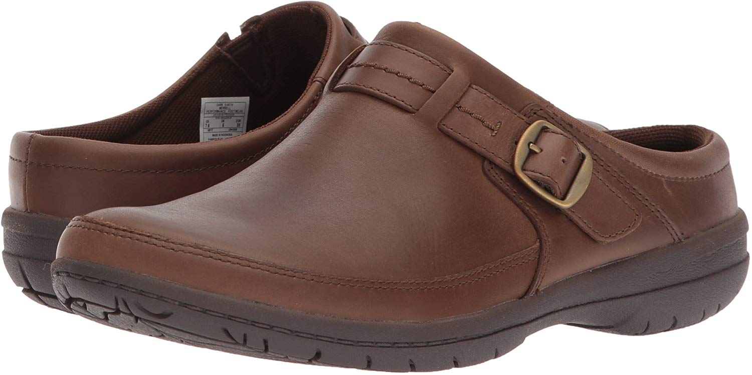 merrell encore kassie buckle clogs