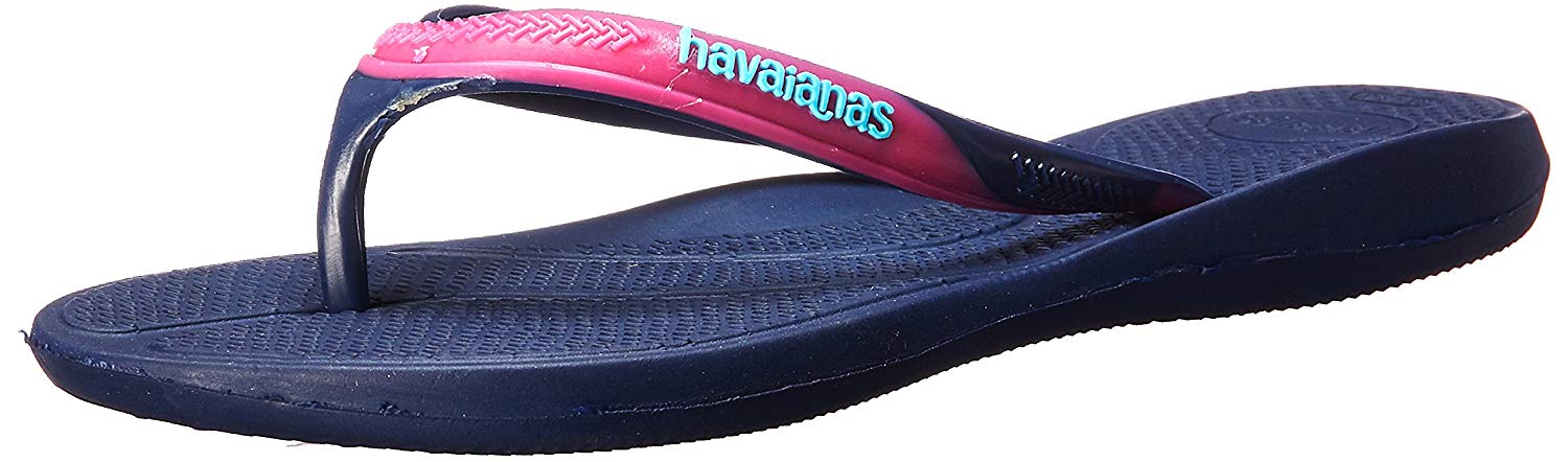 Havaianas Womens flip flops Open Toe Beach, Navy Blue, Size 9.0 887252500140 | eBay