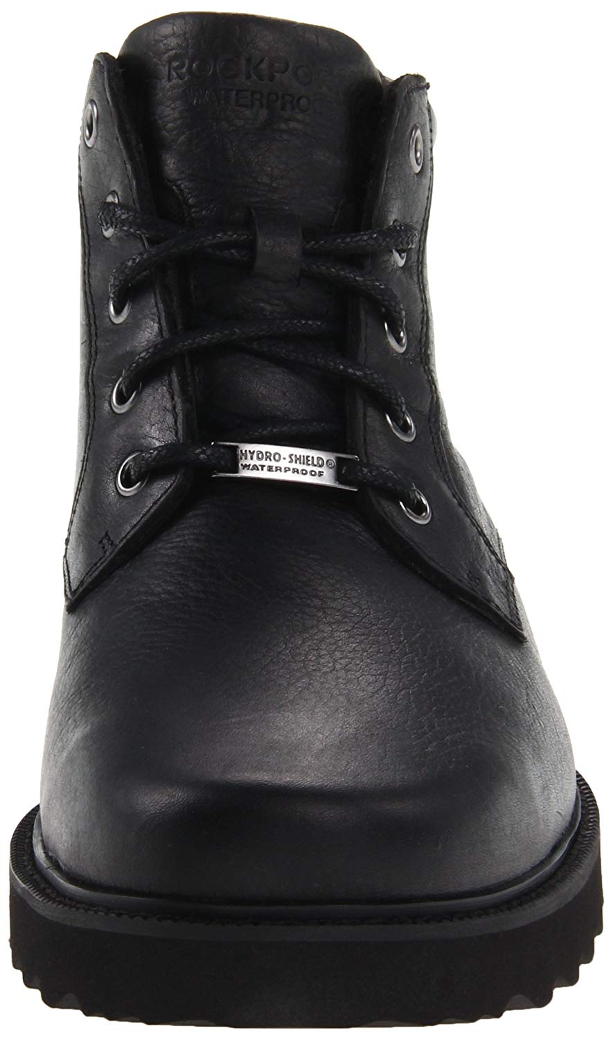 rockport northfield black waterproof lace up casual shoes